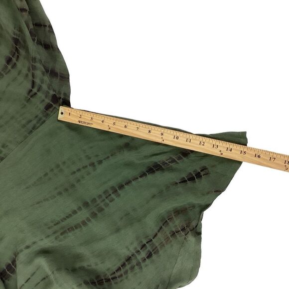 NICHOLAS K x FREE PEOPLE Size XL NWT Dahlia Tie Dye Jumpsuit Sage Green Black - Picture 15 of 16